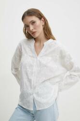 ANSWEAR pamut ing női, fehér, relaxed - fehér M - answear - 12 990 Ft