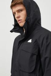 adidas rövid kabát férfi, fekete, átmeneti, IN7192 - fekete S