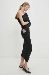 ANSWEAR ruha fekete, maxi, testhezálló - fekete S - answear - 13 185 Ft