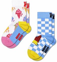 Happy Socks gyerek zokni Kids Ice Cream Socks 2 pár - kék 22/24
