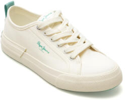 Pepe Jeans Pantofi PEPE JEANS albi, ALLEN BAND, din material textil 39