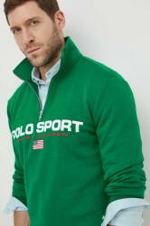 Ralph Lauren felső zöld, férfi, nyomott mintás - zöld XS