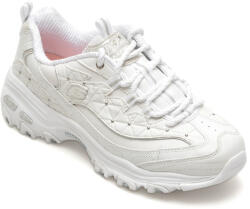 Skechers Pantofi SKECHERS albi, D LITES, din piele naturala 37