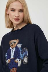 Ralph Lauren pamut pulóver sötétkék - sötétkék XL - answear - 138 990 Ft