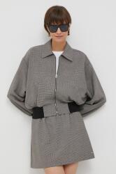 Tommy Hilfiger rövid kabát női, bézs, átmeneti, oversize - bézs 36 - answear - 75 990 Ft