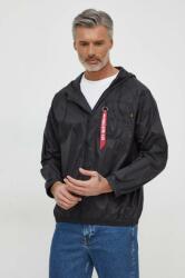 Alpha Industries rövid kabát férfi, fekete, átmeneti - fekete M