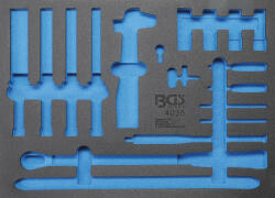 BGS technic 3/3 Szerszámtálca szerszámkocsihoz | üres | a BGS 4035-hez (BGS 4035-1) (4035-1)