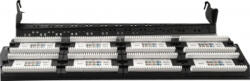 Gembird NPP-C548CM-001 Gembird 19 patch panel 48 port 2U cat. 5e with rear cable management black (NPP-C548CM-001)