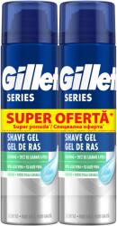 Gillette Series Kondicionáló borotvahab aloe verával, 2 x 200ml