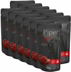 Dolina Noteci Piper Platinum Pure hrană la plic cu carne de vită și orez brun 12 x 150 g