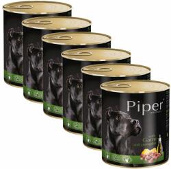 Dolina Noteci Piper Adult conservă pentru câini cu carne de vânat și dovleac 6 x 800 g