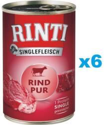 RINTI Singlefleisch Beef Pure 6x400 g monoprotein marhahús