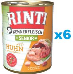 RINTI Kennerfleish Senior Chicken 6x800 g csirkével idősebb kutyáknak