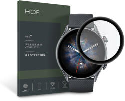 HOFI Hybrid Pro+ Glass üveg képernyővédő fólia -Xiaomi Huami Amazfit GTR 3 Pro -fekete (FN0276)