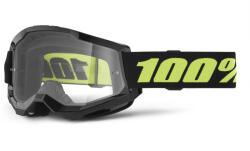100% STRATA 2 New Solar motocross szemüveg (átlátszó plexi)