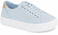 Tommy Hilfiger Sneakers Essential Vulc Canvas Sneaker FW0FW07682 Albastru celest