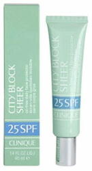 Clinique Védő arckrém City Block Sheer SPF 25 (Oil Free Daily Face Protector) 40 ml