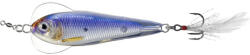 LIVETARGET Flutter Shad Jigging Spoon Silver/violet 55 Mm 14 G (lt200718) - marlin