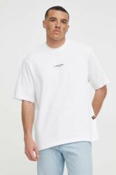 G-Star Raw pamut póló fehér, férfi, nyomott mintás - fehér M - answear - 14 990 Ft