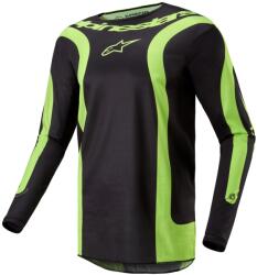 Alpinestars Motokrosový dres Alpinestars Fluid Lurv 2024 černo-fluo žlutá (AIM170-0209)