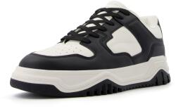 Bershka Sneaker low negru, alb, Mărimea 43