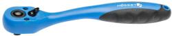 Högert Technik Racsnis hajtókar 1/2", hajlított szárral72T fog, PP markolat (HT1R352) (HT1R352)