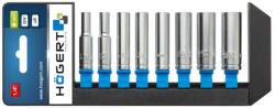 Högert Technik Dugókulcs készlet, 150 mm, 1/4", CrV, DIN3124 (HT1A886) (HT1A886)