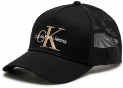 Calvin Klein Jeans Șapcă Calvin Klein Jeans Monogram Trucker Cap K50K511807 Fashion Black 0GQ Bărbați