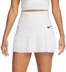 Nike Női teniszszoknya Nike Dri-Fit Advantage Pleated Skirt - white/white/black