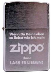 Zippo Benzines Zippo öngyújtó - króm színű (Z-190423-5)