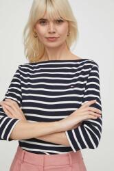 Tommy Hilfiger pamut hosszúujjú sötétkék - sötétkék XS - answear - 18 990 Ft