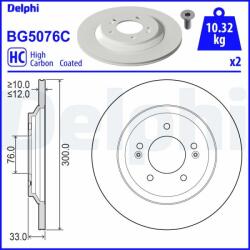 DELPHI Tarcza Ham. Tyl (bg5076c)