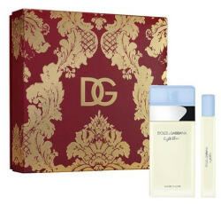 Dolce&Gabbana - Travel set Dolce&Gabbana Light Blue, Femei, Apa de Toaleta, 100 ml + 10 ml Femei - hiris