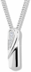  Modesi Divatos ezüst nyaklánc cirkónium kövekkel M46028 (lánc, medál)