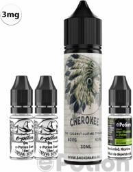 e-Potion, Smokemania Lichid cu nicotina Smokemania Cherokee 3mg 60ml