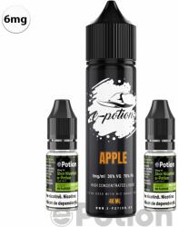 e-Potion Lichid cu nicotina e-Potion Apple 6mg 60ml