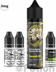  Lichid cu nicotina Smokemania Smooth RY 3mg 60ml (Art44976) Lichid rezerva tigara electronica