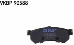 SKF set placute frana, frana disc SKF VKBP 90588