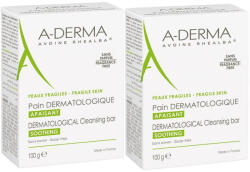 A-DERMA Pachet sapun dermatologic cu lapte de ovaz, 200 g