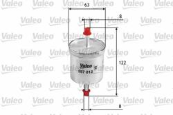VALEO filtru combustibil VALEO 587012 (587012) - automobilus