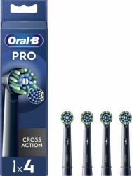 Oral-B Pro Cross Action Black, 4 db