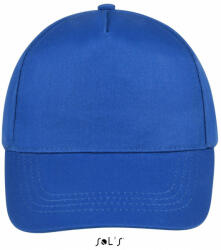 SOL'S Uniszex sapka SOL'S SO88119 Sol'S Buzz - Five panel Cap -Egy méret, Royal Blue