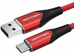 Vention Cable USB 2.0 to Micro USB Vention COARG 3A 1.5m (Red) (COARG) - wincity