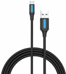 Vention Cable USB 2.0 A to Micro USB Vention COLBG 3A 1, 5m black (COLBG) - wincity