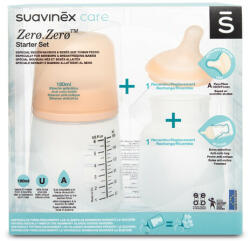 Suavinex - ZERO ZERO anti-colic cumisüveg 180 ml A - SET
