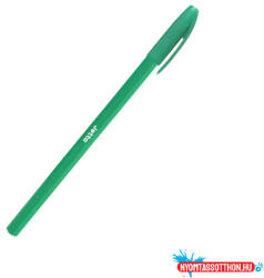 BLUERING Golyóstoll hatszögletű test kupakos Bluering® Jetta, írásszín zöld (50621)