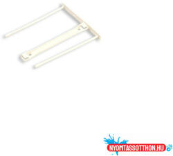 Fellowes Lefűzõklip, műanyag, 100mm, Fellowes(R) Bankers Box Pro, 100 db/csomag, fehér (89701)