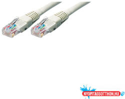 Roline Kábel UTP CAT5e, 0, 5m, Roline szürke (34624) - nyomtassotthon