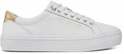 Tommy Hilfiger Sneakers Tommy Hilfiger Essential Vulc Leather Sneaker FW0FW07778 White YBS
