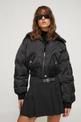 Guess Originals rövid kabát női, fekete, téli, oversize - fekete M